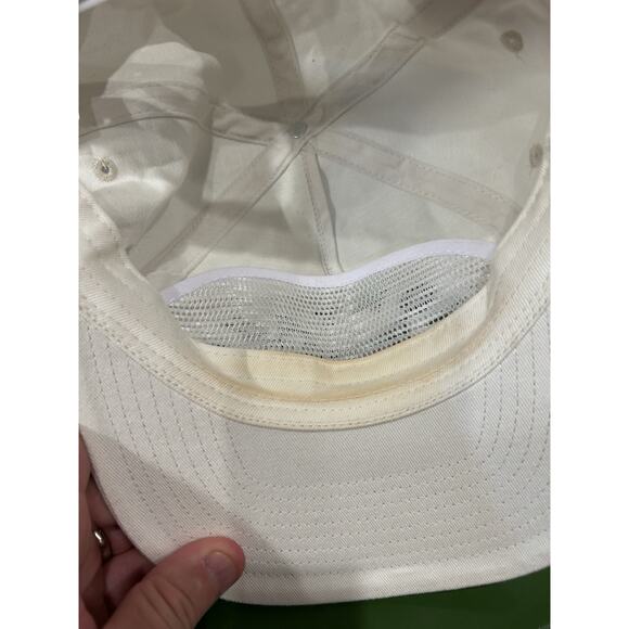 Anthropologie Montauk Tennis Club Baseball Hat Women’s White Coney Island Picnic - Picture 6 of 7
